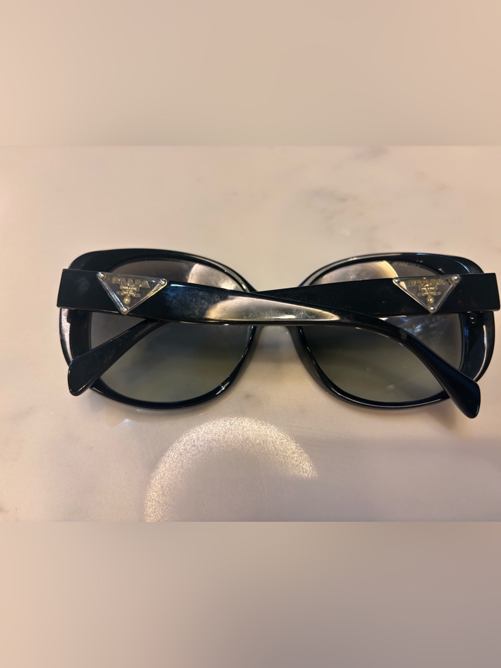 Prada Black Oversize Gradient Sunglasses - Picture 2 of 8